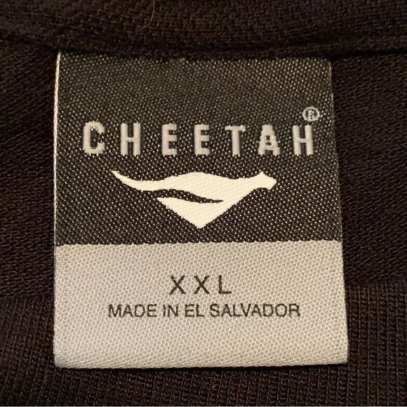 CHEETAH MUSCLE T-Shirt Men’s XXL Black Crew Neck. - Picture 7 of 13